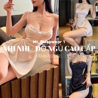 VÁY NGỦ KHOÉT EO QUẢNG CHÂU CAO CẤP