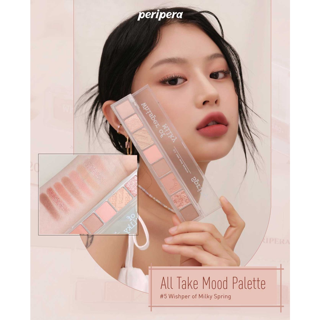 Bảng Màu Mắt Đa Hiệu Ứng Peripera All Take Mood Palette 6.8G