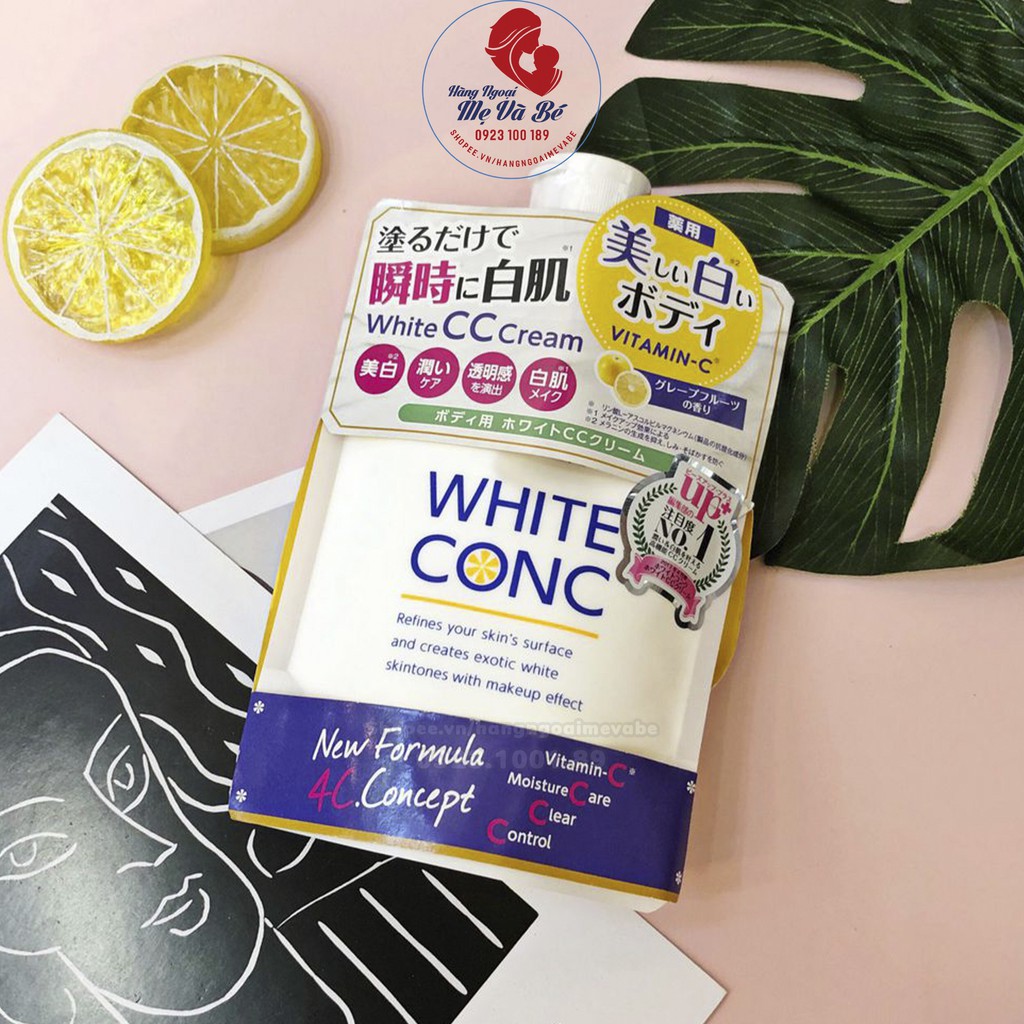 Sữa dưỡng thể trắng da White Conc | BigBuy360 - bigbuy360.vn