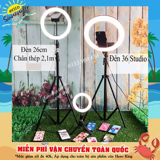 Đèn Led Livetream Studio - Hỗ Trợ Ánh Sáng Chụp Ảnh - Make Up Trang Điểm -Chuyên dụng cho Studio- Spa cực sáng