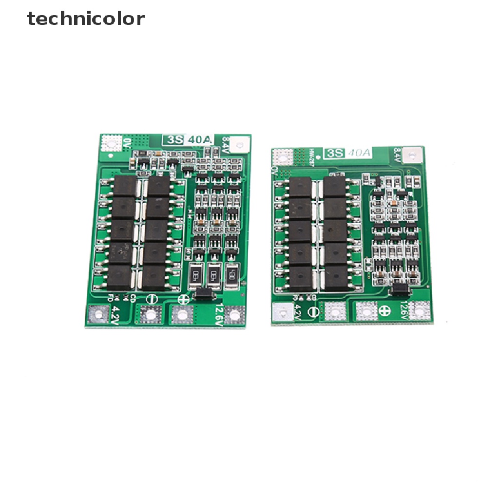 Bảng Mạch Sạc Pin Lithium 3S 40A Li-ion 18650 Dành Cho Động Cơ Máy Khoan