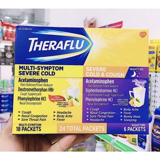 01 hộp theraflu multi symtom severe cold mỹ❗❗