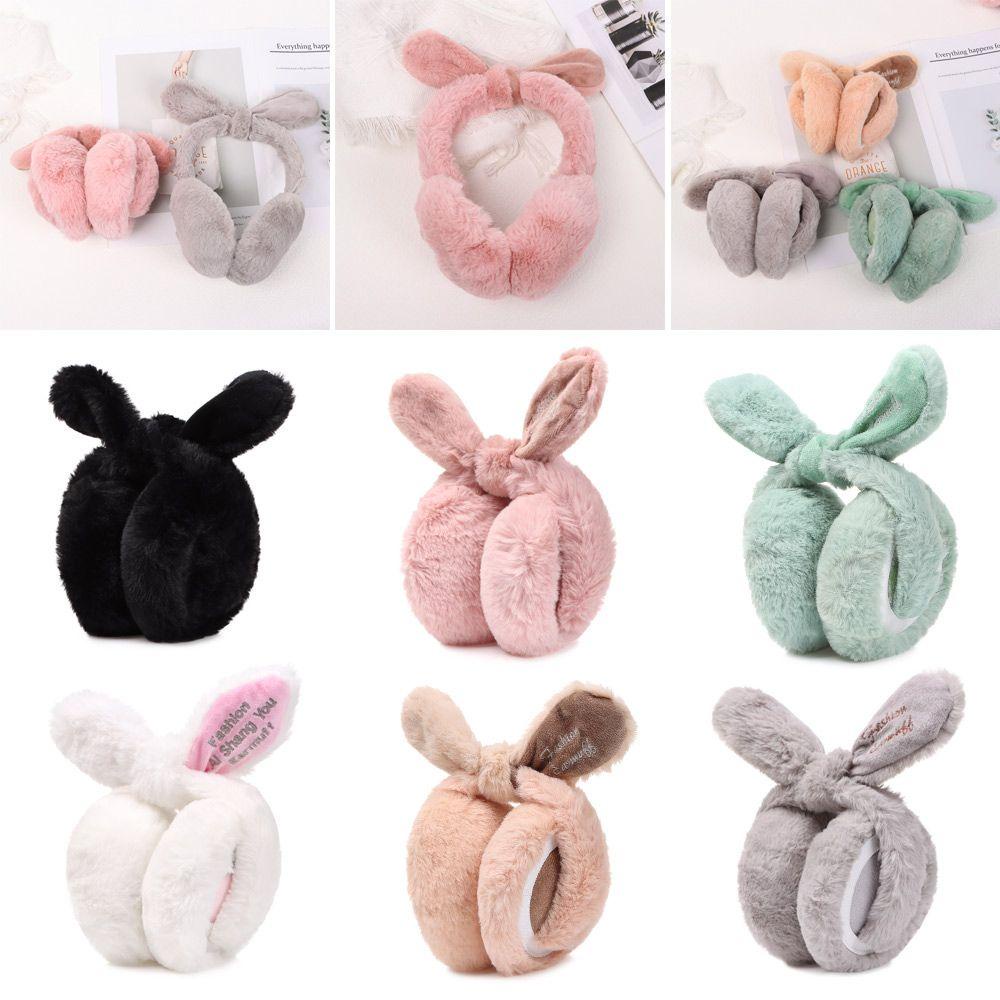 Bông Chụp Tai Giữ Ấm Màu Sắc Xinh Xắn Dành Cho Nữ