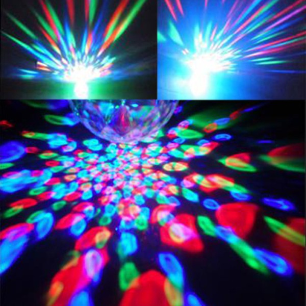 Bóng đèn led xoay nhiều màu E27 3W 100-240V chất lượng cao | BigBuy360 - bigbuy360.vn