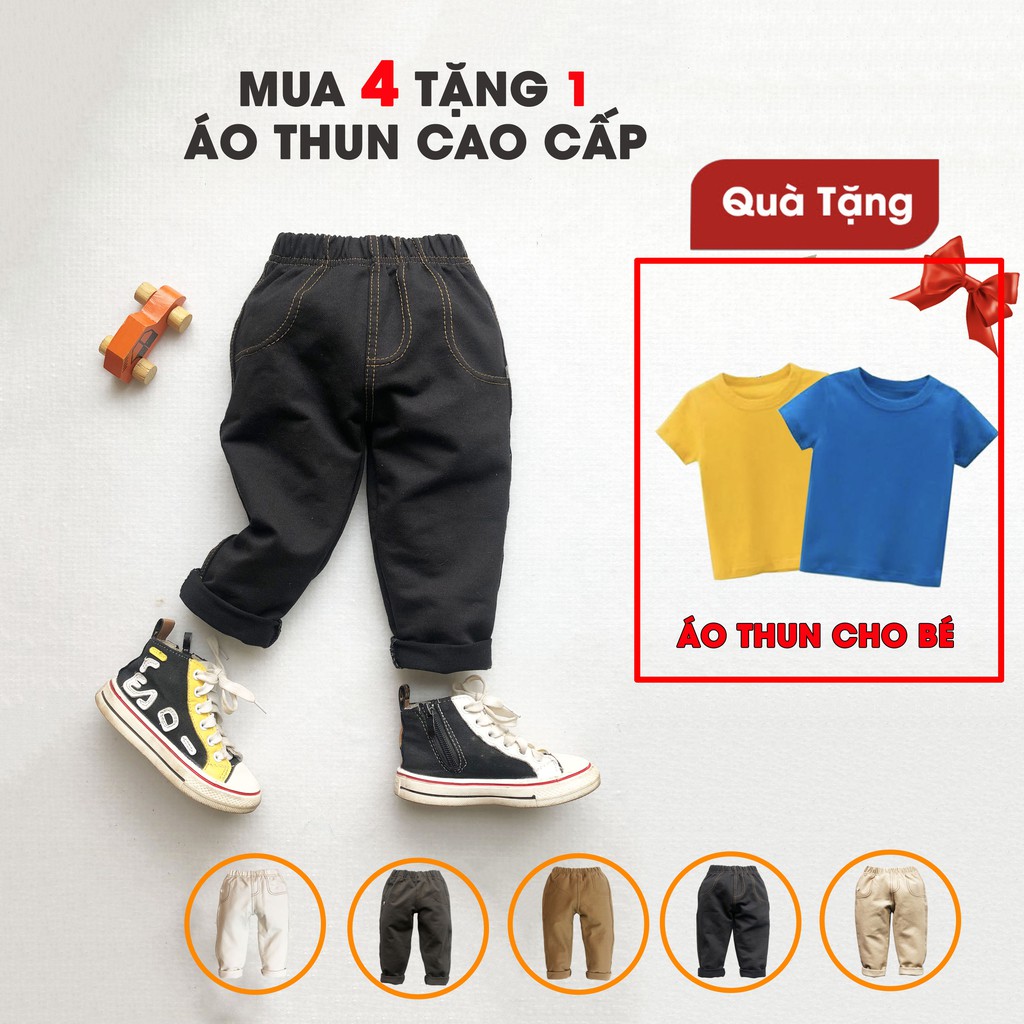 Quần giả bò, giả jean cho bé trai, bé gái đủ size từ 8-30kg