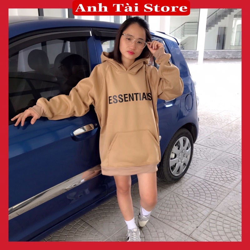 Áo nỉ hoodie ESSENTIALS nam nữ fom rộng unisex oversize chất nỉ ngoại may 2 lớp tỉ mỉ hình in dẻo Hàn Quốc  AT 9811 | WebRaoVat - webraovat.net.vn