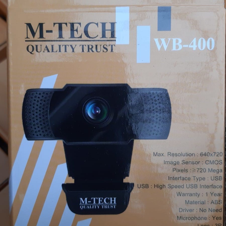 Webcam M-tech 720p Usb Mic Wb-400 - Cho Pc Wb400 | BigBuy360 - bigbuy360.vn