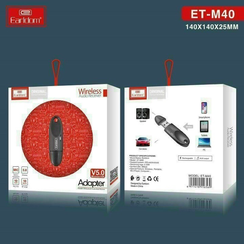 USB Thu Bluetooth Earldom M40