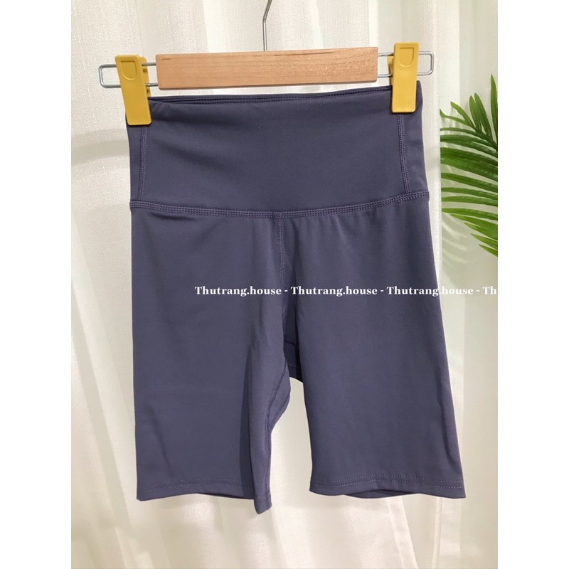 Quần legging lửng nữ ngố ngắn đến đùi cho nữ cạp cao nâng mông gen bụng tập thể thao gym hoặc yoga M02 | WebRaoVat - webraovat.net.vn