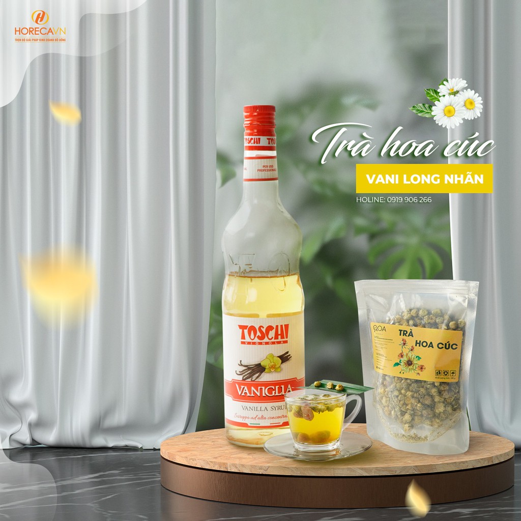 Siro Toschi Vani 1000ml - Toschi Vanilla Syrup 1000ml