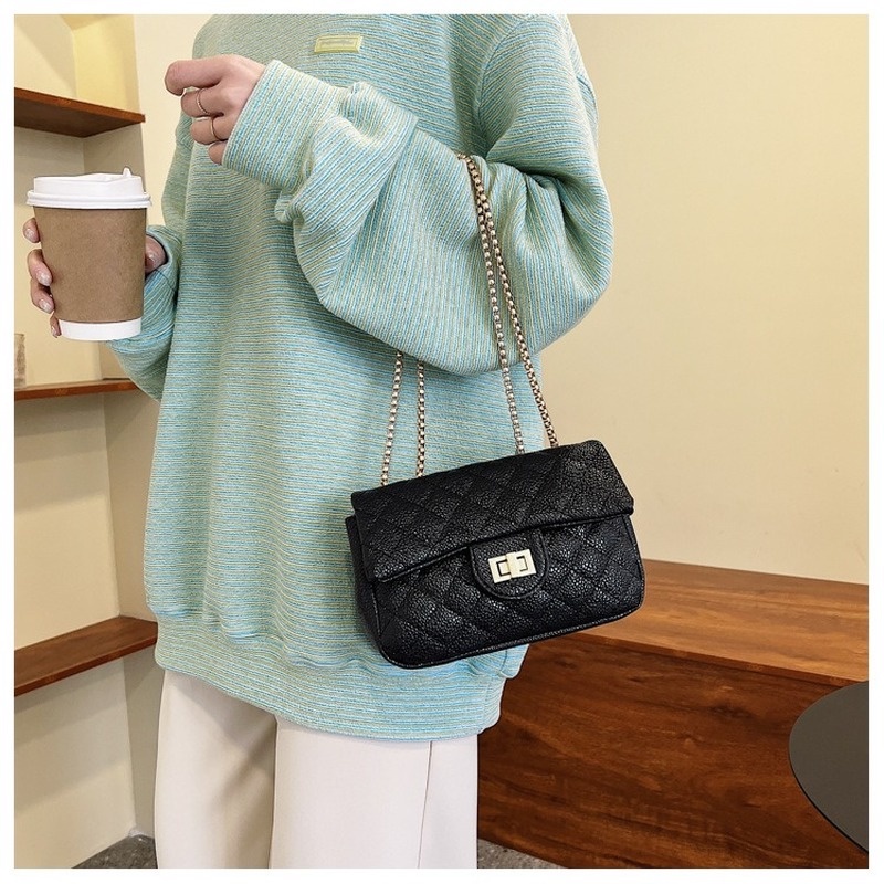 Túi Xách Đeo Vai Hình Vuông Nhỏ Đơn Giản Phong Cách Âu Mỹ Cổ Điển Thời Trang Mới 2022 Gylb1574 Dành Cho Bạn Nữ