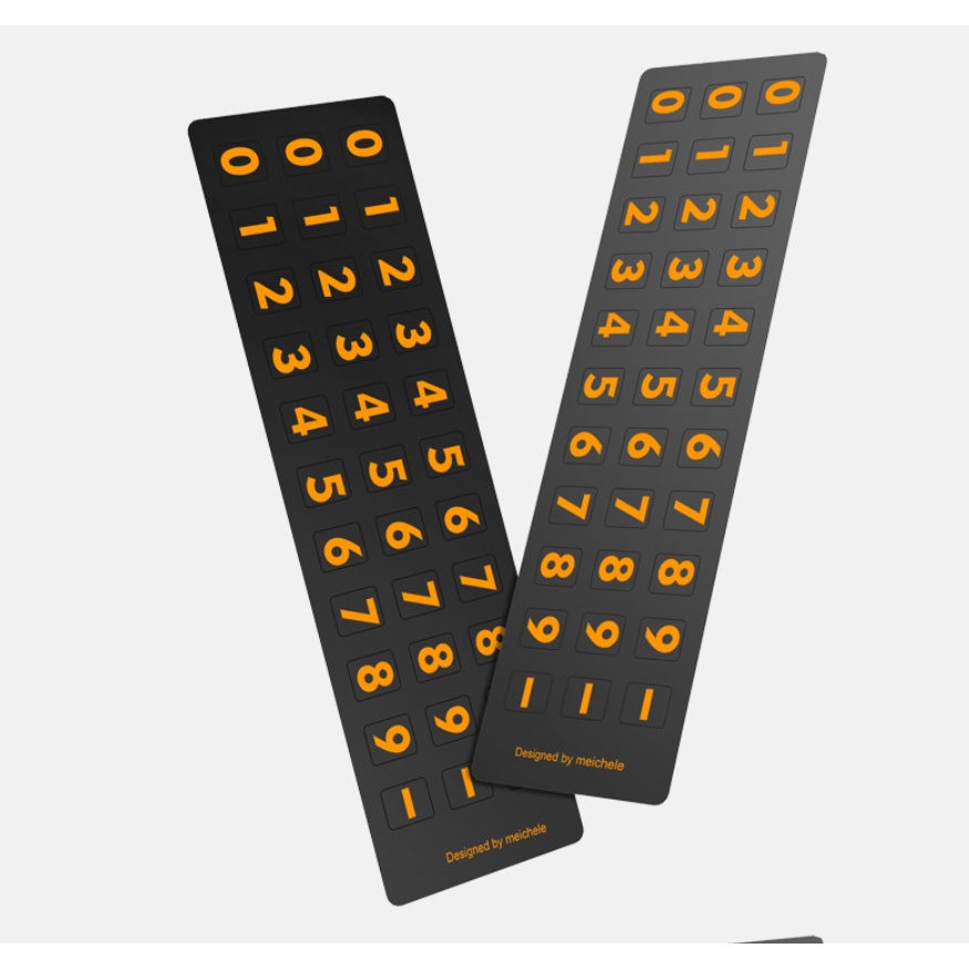 Bảng Số Điện Thoại Gắn Taplo Xe Ô TÔ - Dán 2-3 Số Điện Thoại | BigBuy360 - bigbuy360.vn