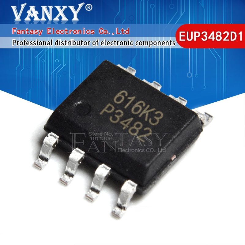 10 Cái EUP3482 SOP-8 EUP3482D1 P3482 SOP8 EUP3482D1R1 EUP3482AD1R1 Mới