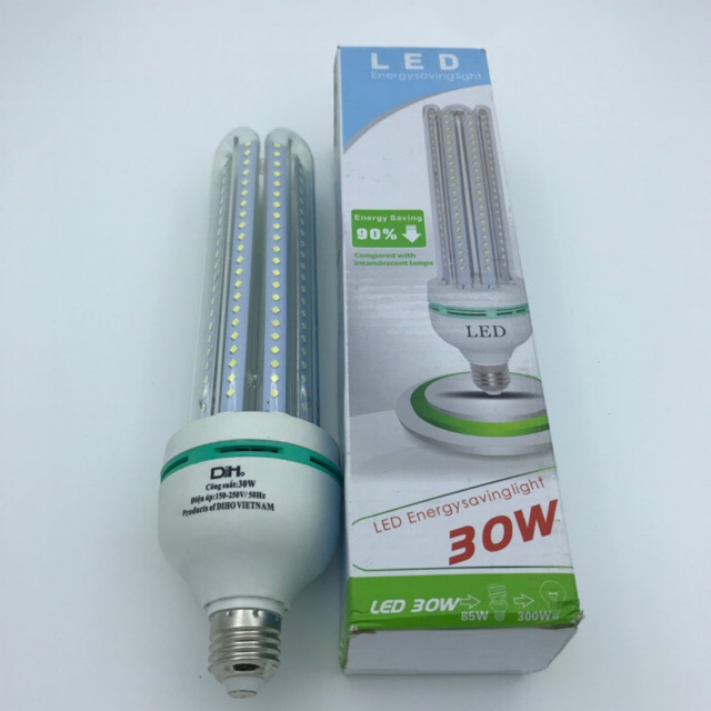 Bóng led ngô 4U 24w-30w