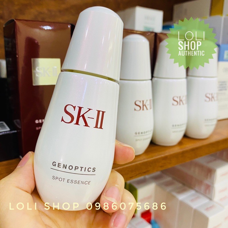 [Made in Japan] SK-II Serum SKII GenOptics Spot Aura Essence Tinh Chất SK2 Mờ Nám Dưỡng Trắng Da 50ml