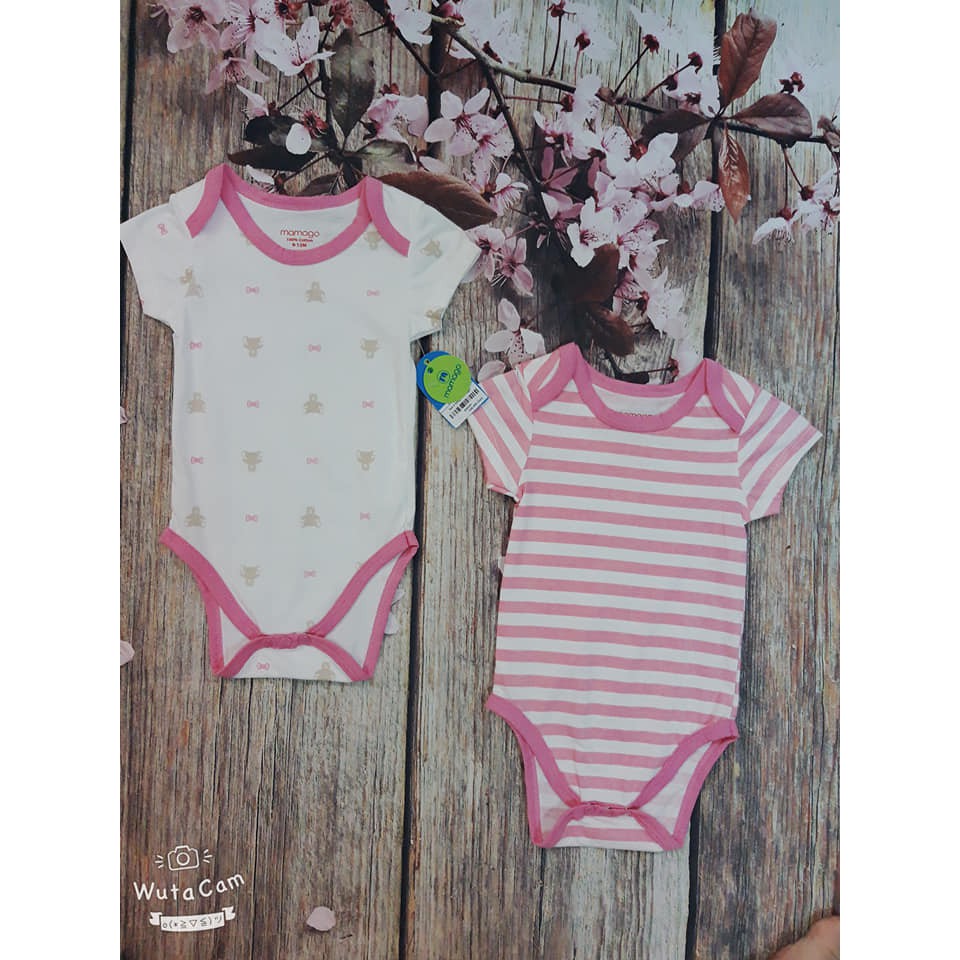 Set 2 body cho Mamago 6m -12m