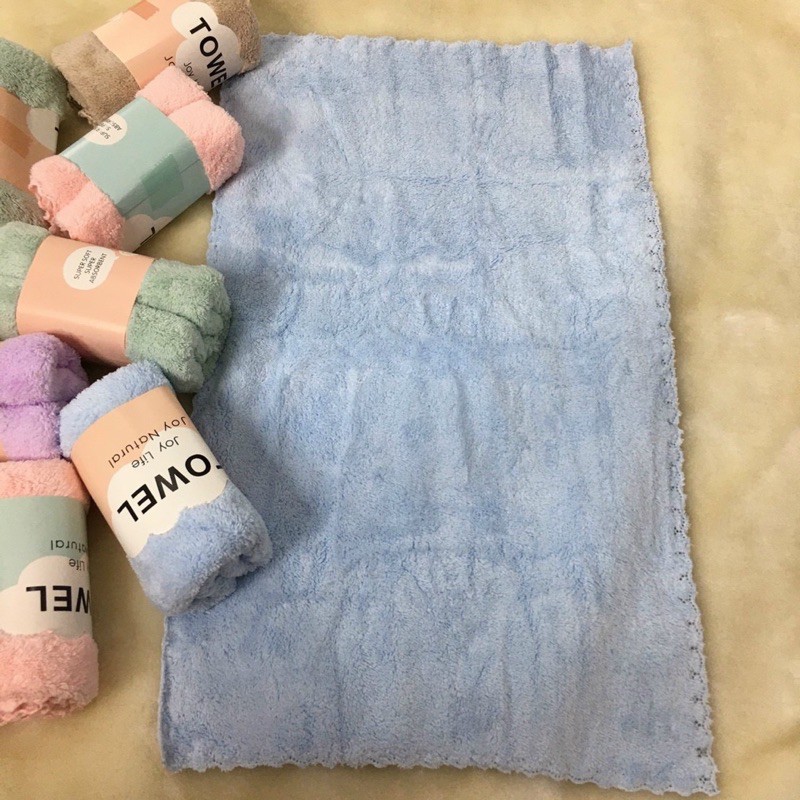 Khăn lông cừu, khăn nail, khăn lau xe hơi, khăn Microfiber, khăn đa năng xuất nhật 25cm x 35cm
