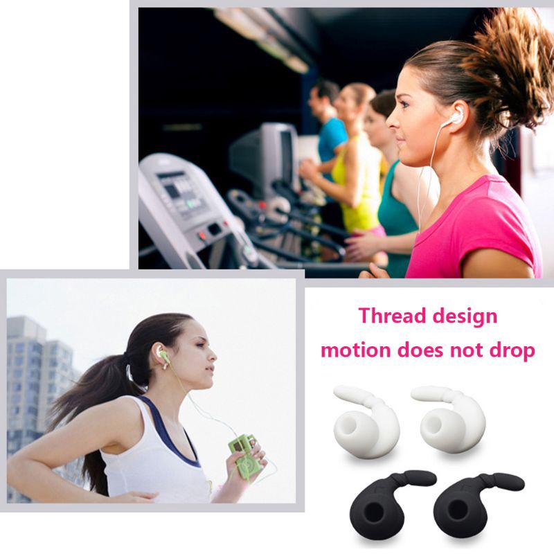 Cặp Nút Bọc Tai Nghe Bằng Silicon Mềm