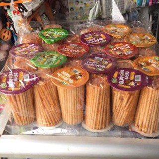 snack quẩy cốc giòn giòn -  bịch 30 cốc