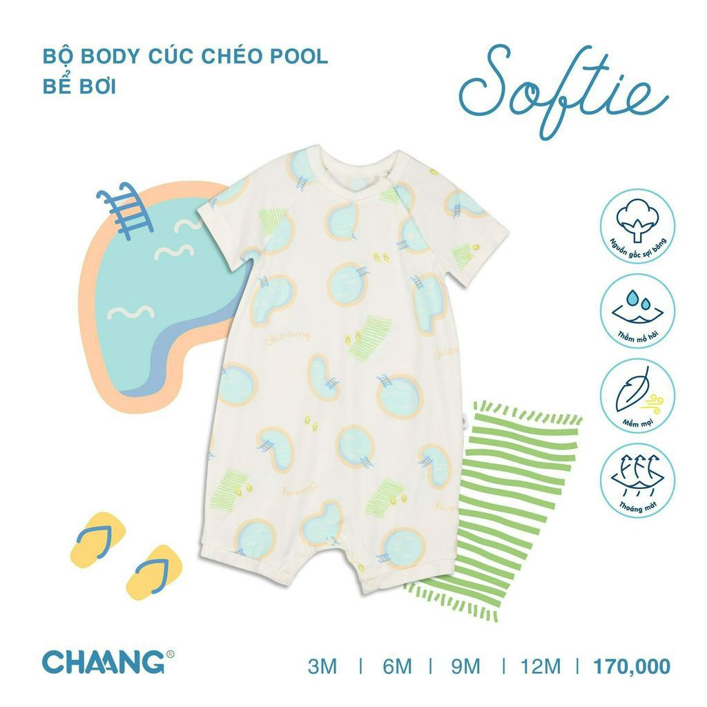 Bộ Body Cúc Chéo Pool Cho Bé CHAANG SS23D4