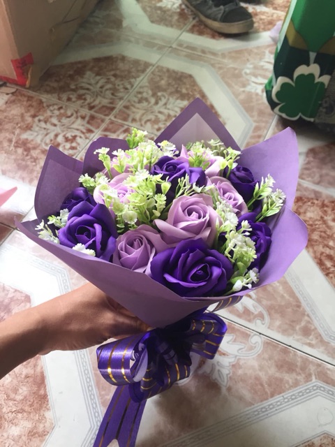 Đóa hoa hồng sáp thơm Vĩnh cửu đồng giá 190k