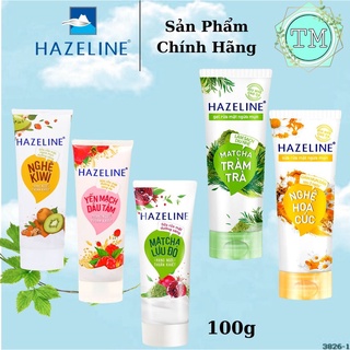 Sữa Rửa Mặt Hazeline 100g Đủ Loại - Cho làn Da Sáng Mịn