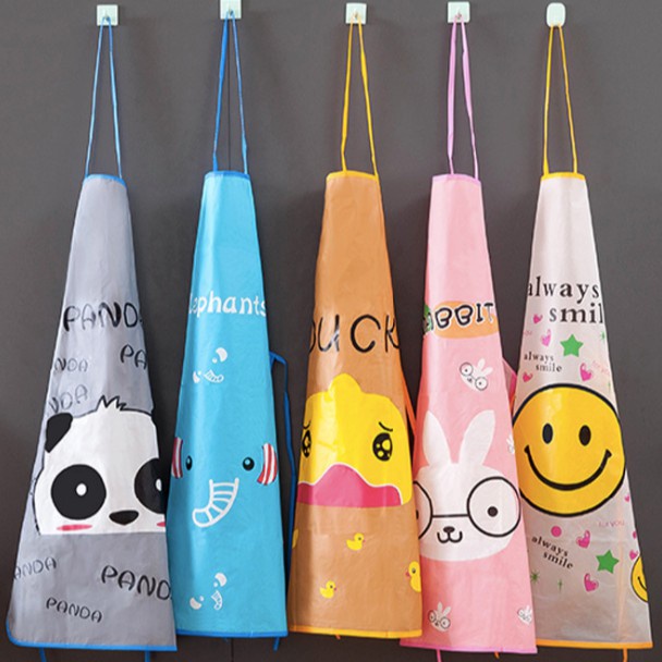 Tạp dề nấu ăn, nhà bếp, chống thấm, chống mốc, hình thú cute - 11107 SHOP SIÊU RẺ