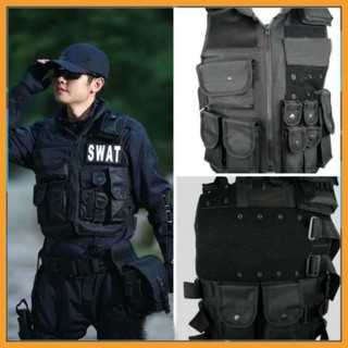 Áo Giáp SWAT Bảo Hộ Xe Máy - Áo Giáp Đi Phượt Chiến Thuật