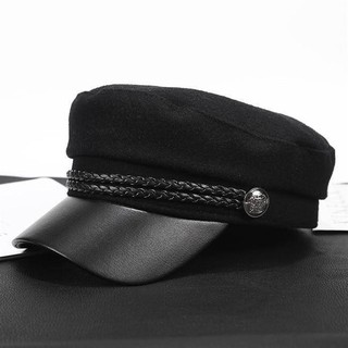 Mũ Đen Beret Thủy Thủ Hàn Quốc Military Cực Cool