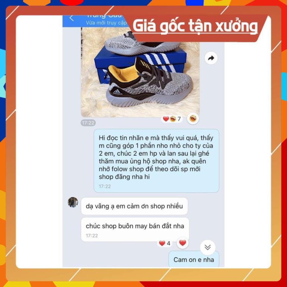 [FreeShip+Giá Hủy Diệt] Giầy Alphabounce xịn sò Full phụ kiện, Giày Sneaker Alphabounce muối tiêu vàng , Hót trend