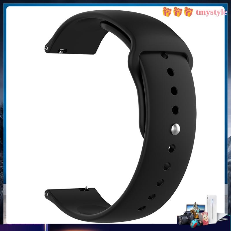 [tmystyle]20mm Silicone Watch Band Replacement for  Galaxy Watch Active 2 Strap Smart Wristband Stra