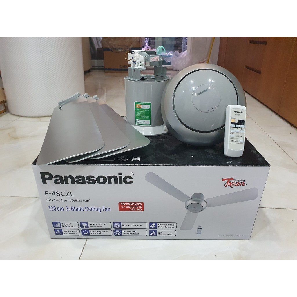 Quạt trần 3 cánh Panasonic F‑48CZL