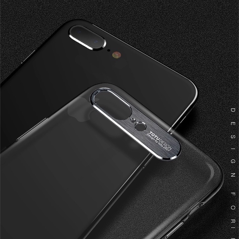 Ốp lưng TOTU IPhone 7/ 7Plus / X nổi viền bảo vệ camera cực tốt ( Hàng chính hãng full box )