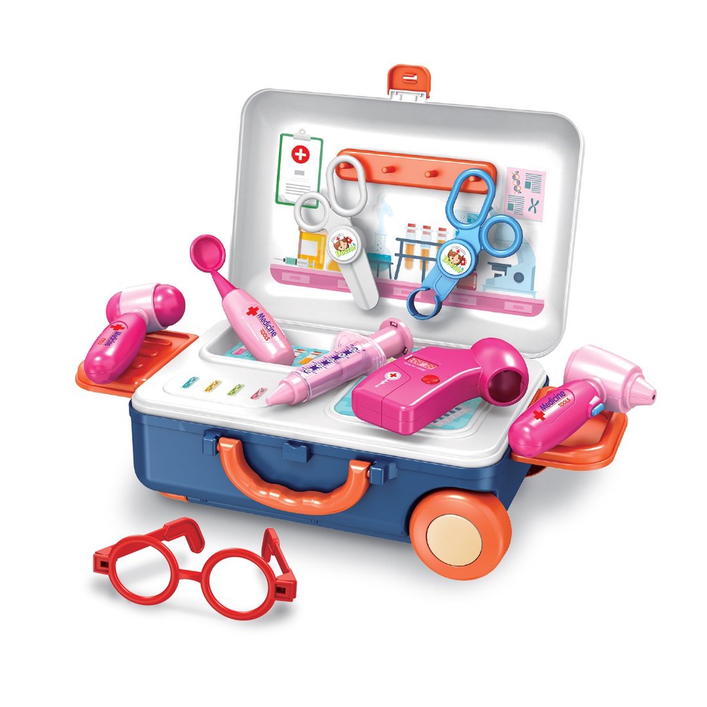 Đồ Chơi DuKa : Bộ Đồ Chơi Hộp Kéo - Bác Sĩ  + Nhà Bếp + Thợ Thủ Công  + Trang Điểm ( Phân Loại Tùy Chọn)