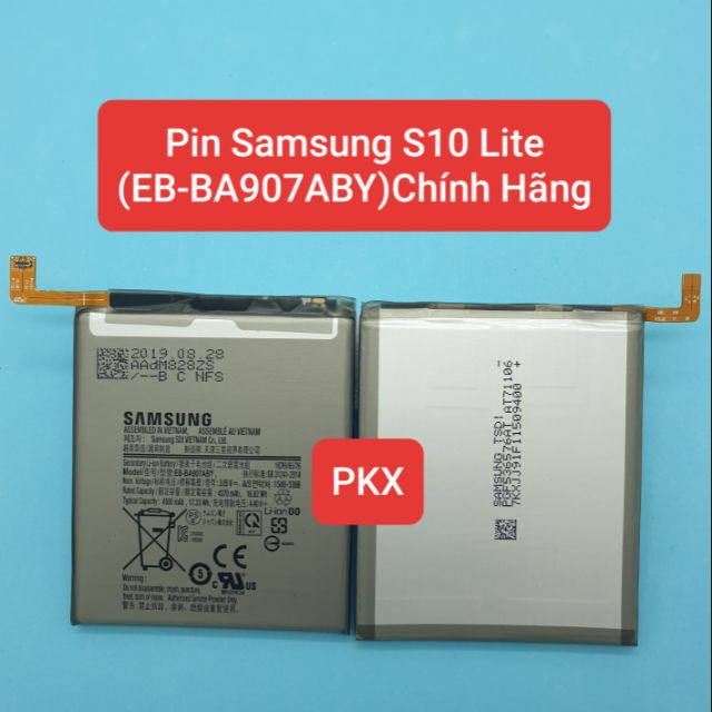 Pin Samsung S10 Lite (EB-BA907ABY) Chính Hãng