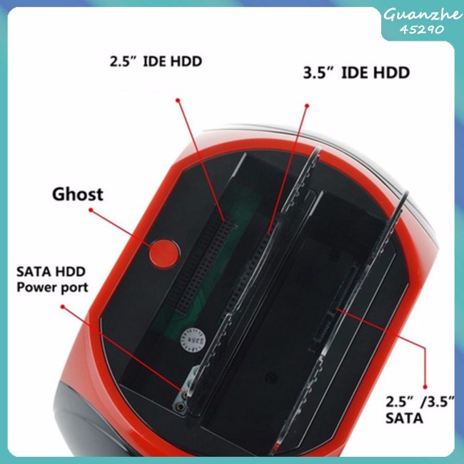 Khay Đựng Ổ Cứng 875d-j Hdd Sata / Ide 2.5 / 3.5 | BigBuy360 - bigbuy360.vn