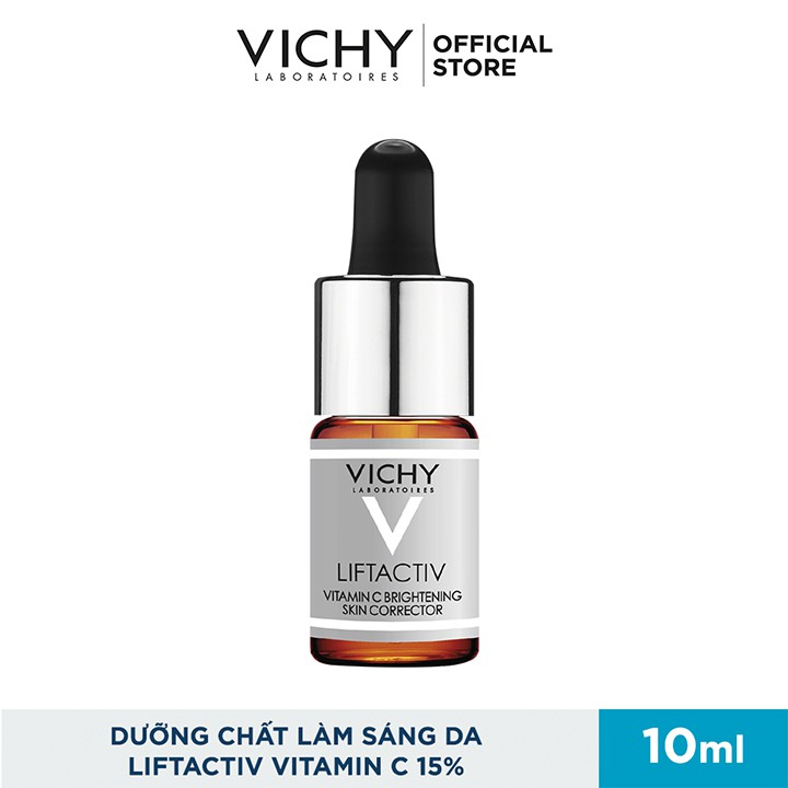 Bộ dưỡng chất (Serum) 15% vitamin C nguyên chất giúp làm sáng da và cải thiện lão hóa Vichy Liftactiv C