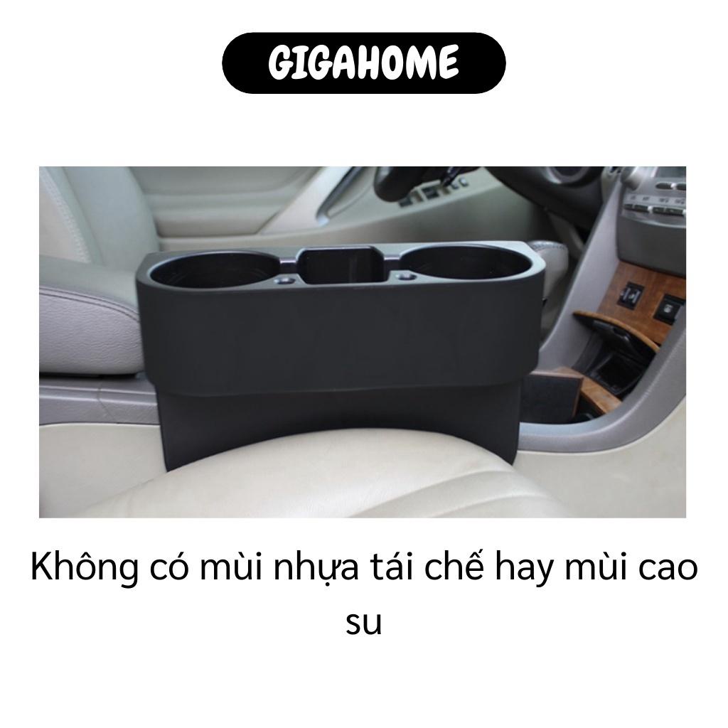 Phụ Kiện Đựng Nước GIGAHOME Kệ Đựng Chai Nước Ô Tô Tiện Lợi Đựng Bình Nước và Điện Thoại 7451