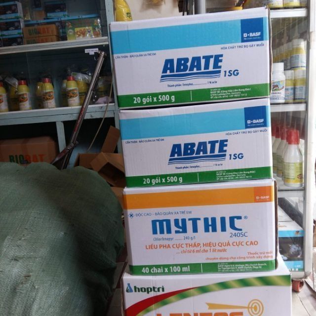 Thuốc diệt muỗi lăng quăng Abate 1SG 500g