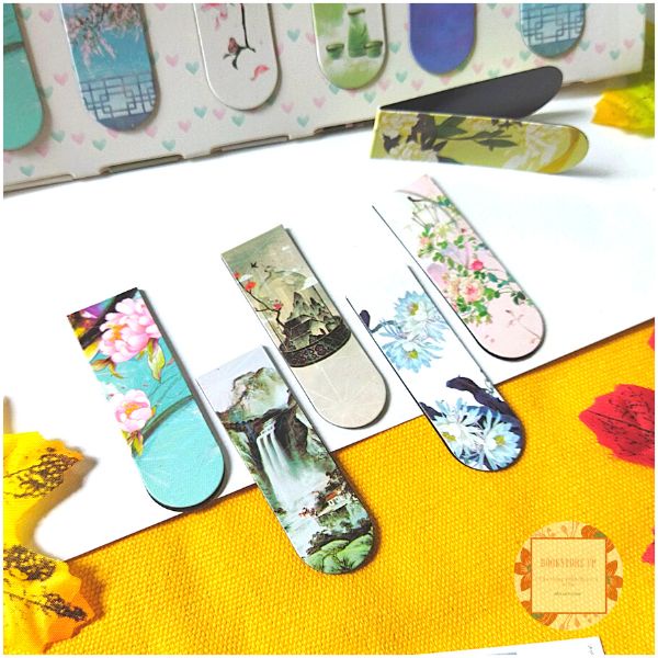 Bookmark Nam Châm Đánh Dấu Sách - Phong Cảnh Cổ Trang