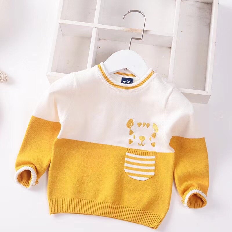 Áo len midi siêu mềm mịn cho bé trai bé gái hàng Quảng châu cao cấp