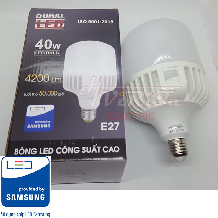 Đèn led Duhal 20W 30W 40W 50W thân trụ | WebRaoVat - webraovat.net.vn