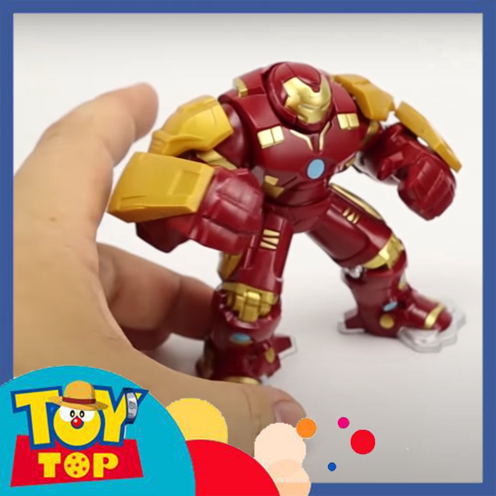 Đồ chơi lắp ráp ghép Bigfig Người Sắt Iron Man phiên bản Hulkbuster Igor xếp hình SY1184