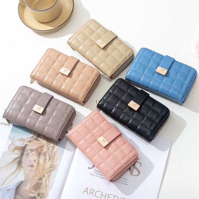 Ví Da Pu Thiết Kế Đơn Giản Thời Trang Cho Nữ