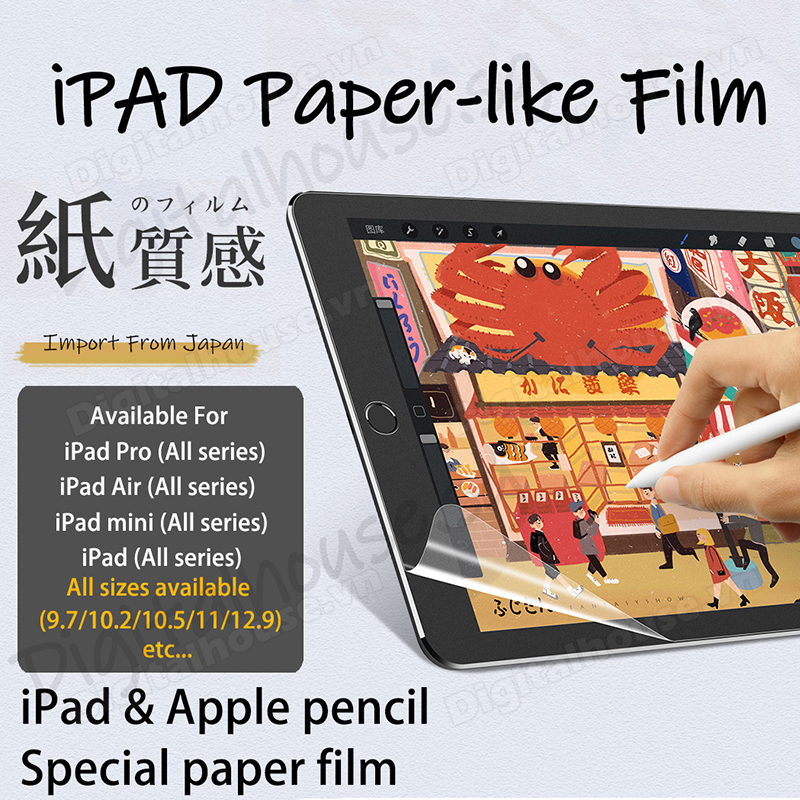 iPad Paperlike 2021 New Film Matt Screen Protector New iPad8 Air4 Anti-Bluray High-quality Film Apple Pencil Special Film