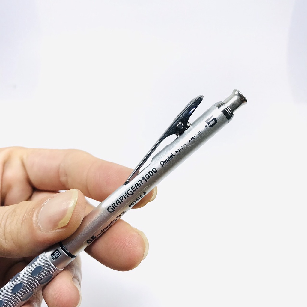 Bút chì kim cao cấp Pentel GRAPHGEAR 1000, viết chì bấm kỹ thuật nét 0.3/ 0.5/ 0.7/ 0.9mm