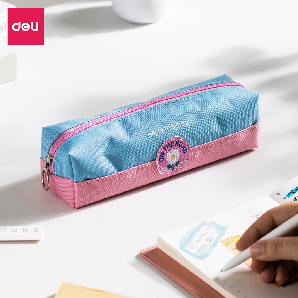 Túi đựng bút học sinh họa tiết vui nhộn Deli - Phù hợp cho nhiều lứa tuổi - Màu sắc tươi sáng