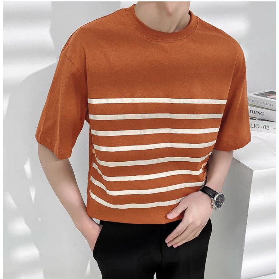 Áo thun Stee Sọc ngang PR Line - Giá sỉ Unisex video full