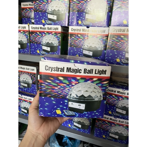 Đèn LeD Crystral Magic ball Light kèm loa