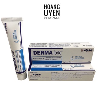 Gel trị thâm mụn Derma Forte - Tube 15gr